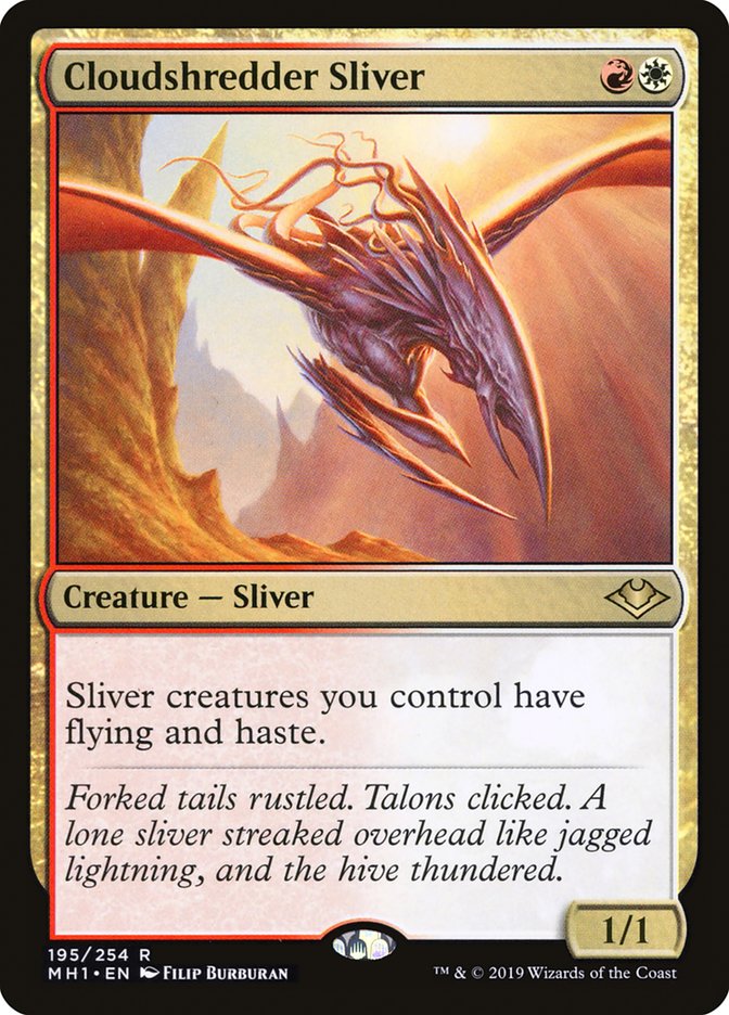 Cloudshredder Sliver [Modern Horizons] MTG Single Magic: The Gathering    | Red Claw Gaming