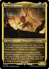 Edward Kenway (Foil Etched) [Assassin's Creed] MTG Single Magic: The Gathering    | Red Claw Gaming