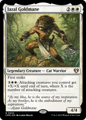 Jazal Goldmane [Commander Masters] MTG Single Magic: The Gathering    | Red Claw Gaming