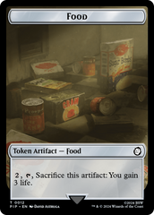 Food (0012) // Clue Double-Sided Token [Fallout Tokens] MTG Single Magic: The Gathering    | Red Claw Gaming