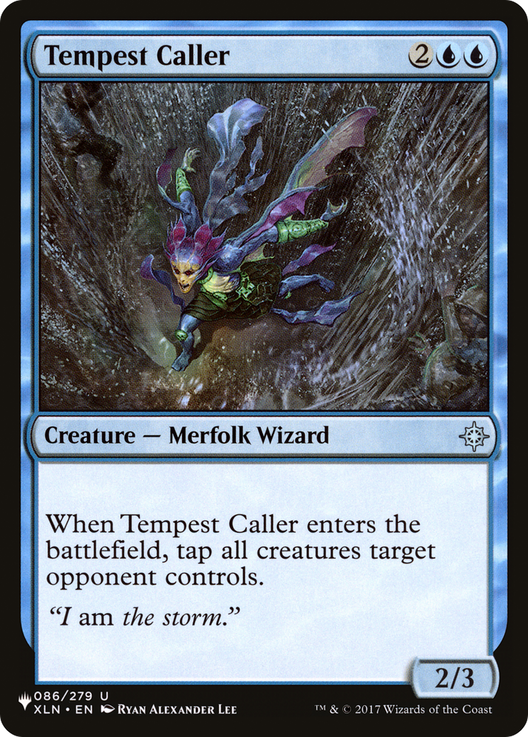 Tempest Caller [The List Reprints] MTG Single Magic: The Gathering    | Red Claw Gaming