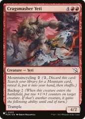 Cragsmasher Yeti [The List Reprints] MTG Single Magic: The Gathering    | Red Claw Gaming