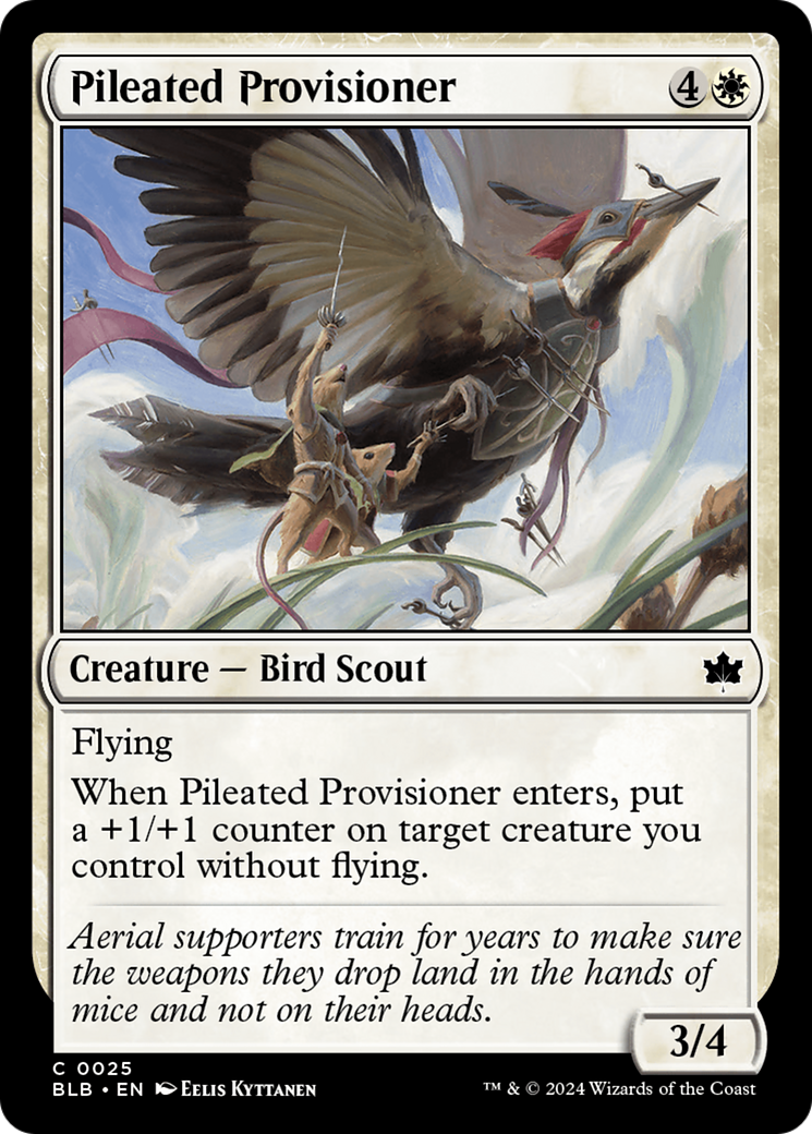 Pileated Provisioner [Bloomburrow] MTG Single Magic: The Gathering    | Red Claw Gaming