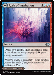 Rush of Inspiration // Crackling Falls [Modern Horizons 3] MTG Single Magic: The Gathering    | Red Claw Gaming