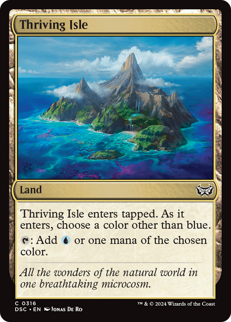 Thriving Isle [Duskmourn: House of Horror Commander] MTG Single Magic: The Gathering    | Red Claw Gaming