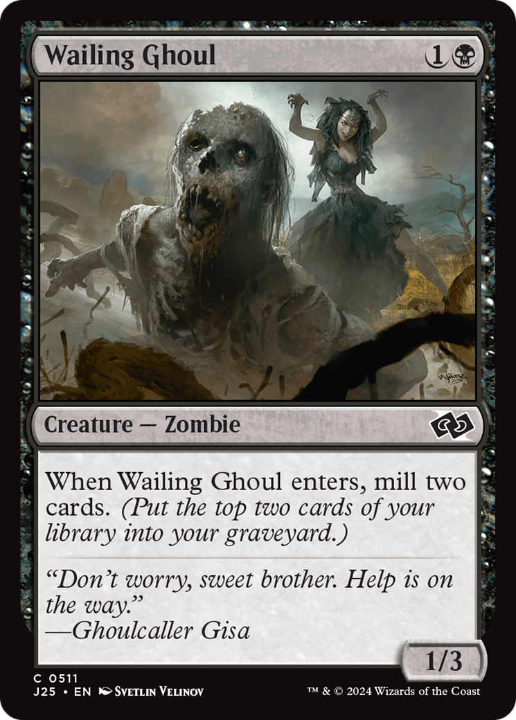 Wailing Ghoul [Foundations Jumpstart] MTG Single Magic: The Gathering | Red Claw Gaming