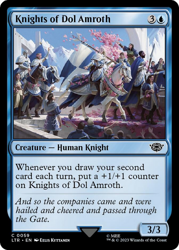 Knights of Dol Amroth [The Lord of the Rings: Tales of Middle-Earth] MTG Single Magic: The Gathering | Red Claw Gaming