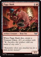 Piggy Bank [Duskmourn: House of Horror] MTG Single Magic: The Gathering    | Red Claw Gaming