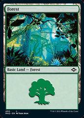 Forest (490) [Modern Horizons 2] MTG Single Magic: The Gathering    | Red Claw Gaming