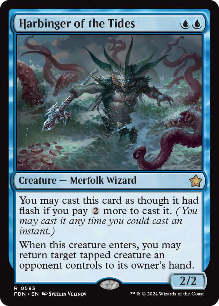 Harbinger of the Tides [Foundations] MTG Single Magic: The Gathering    | Red Claw Gaming