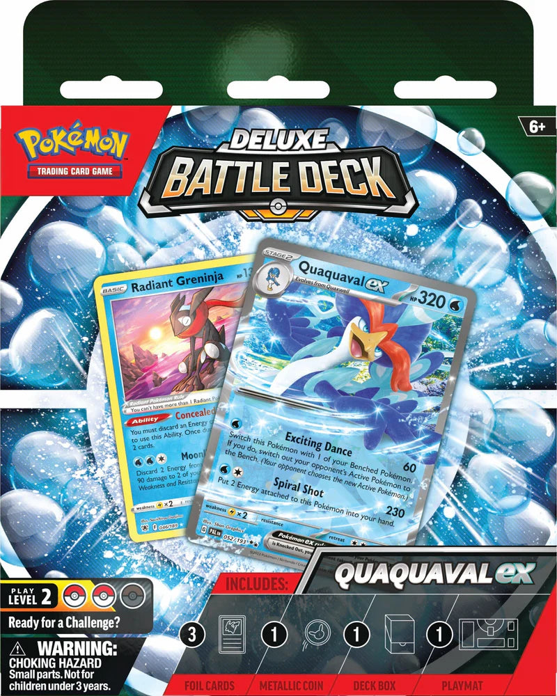 Pokemon Battle Deck Quaquaval EX Pokemon Nintendo    | Red Claw Gaming