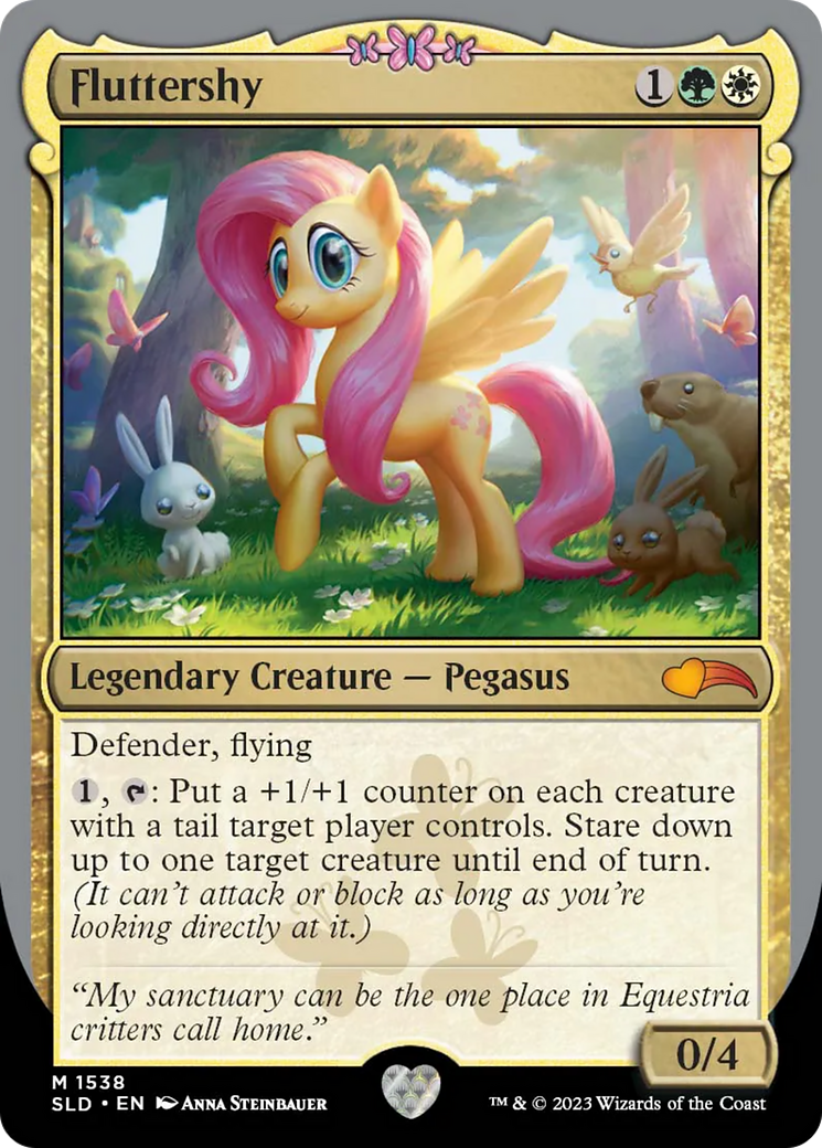 Fluttershy [Secret Lair Drop Series] MTG Single Magic: The Gathering    | Red Claw Gaming