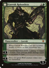 Garruk Relentless // Garruk, the Veil-Cursed [Secret Lair: From Cute to Brute] MTG Single Magic: The Gathering    | Red Claw Gaming