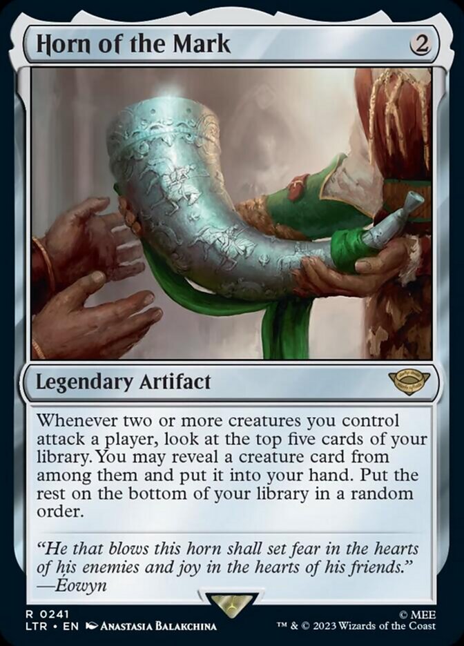 Horn of the Mark [The Lord of the Rings: Tales of Middle-Earth] MTG Single Magic: The Gathering | Red Claw Gaming