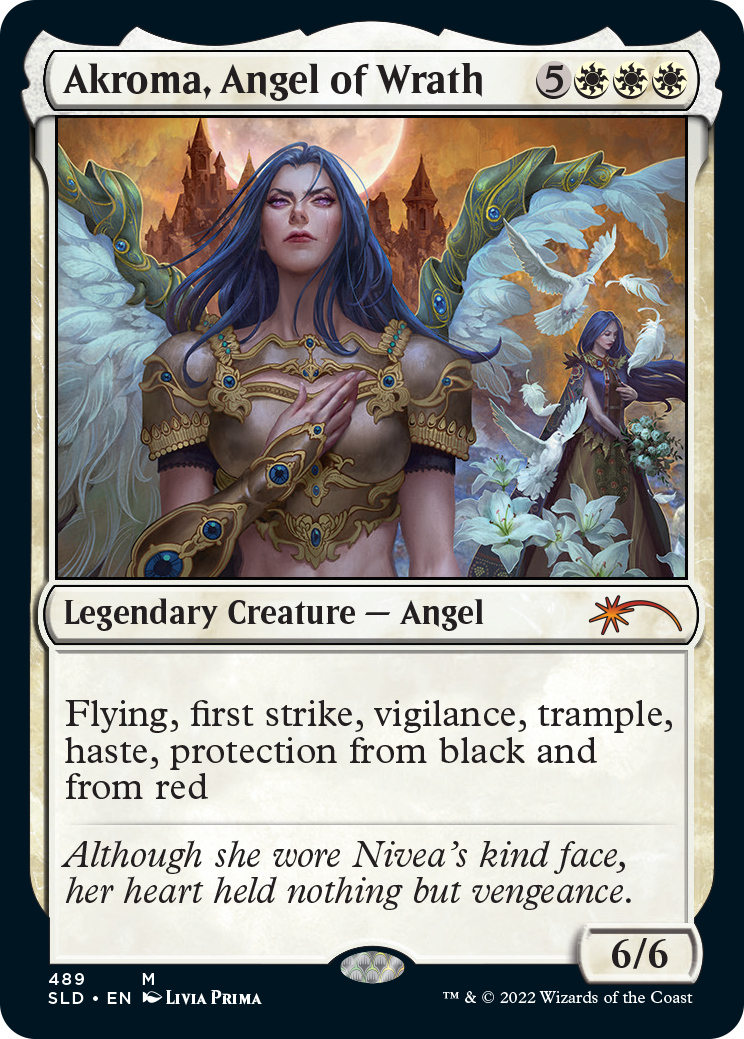 Akroma, Angel of Wrath [Secret Lair Drop Series] MTG Single Magic: The Gathering | Red Claw Gaming