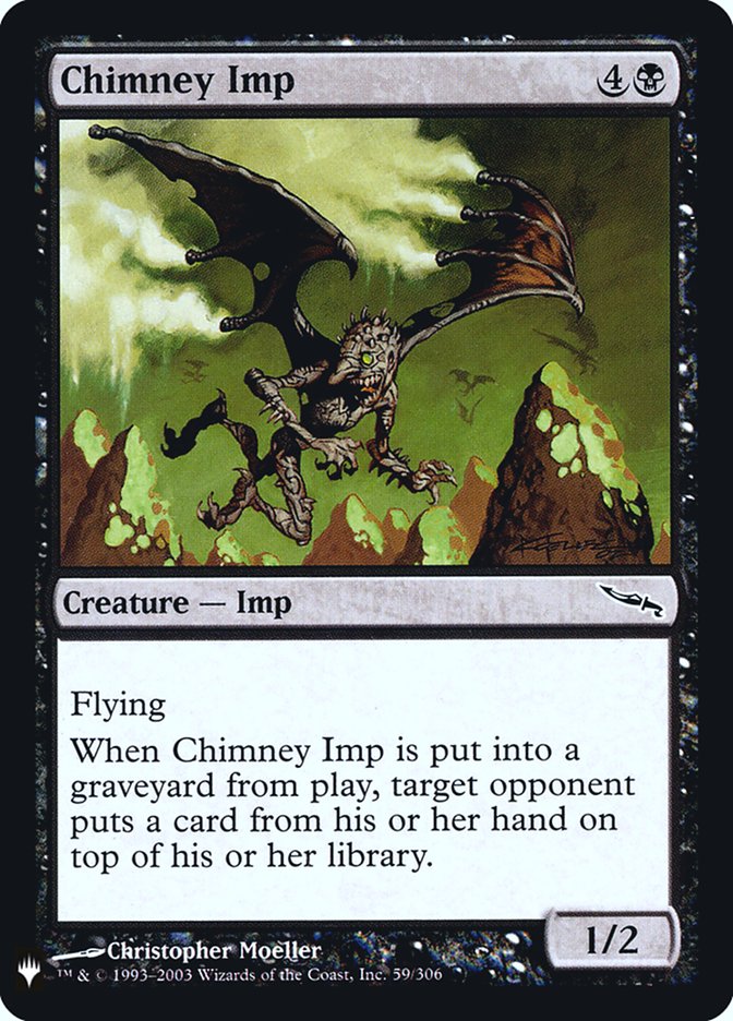 Chimney Imp [Mystery Booster] MTG Single Magic: The Gathering | Red Claw Gaming