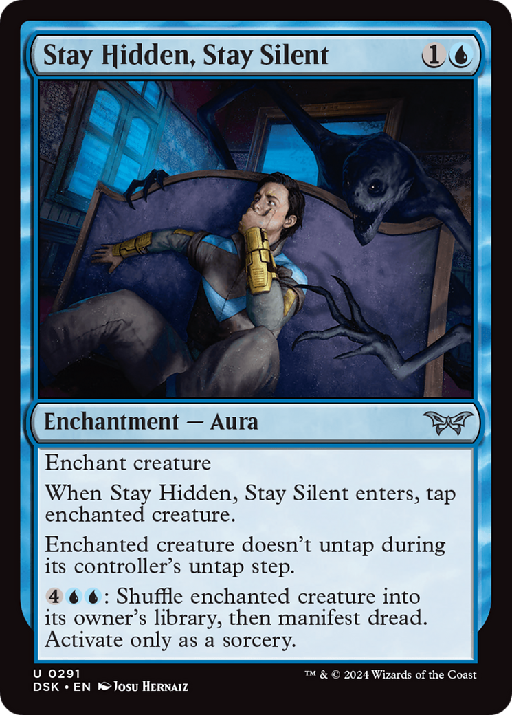 Stay Hidden, Stay Silent (0291) [Duskmourn: House of Horror] MTG Single Magic: The Gathering    | Red Claw Gaming