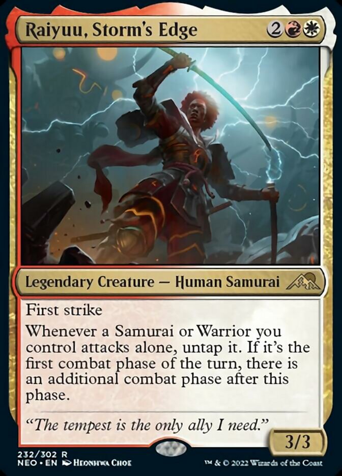 Raiyuu, Storm's Edge [Kamigawa: Neon Dynasty] MTG Single Magic: The Gathering    | Red Claw Gaming