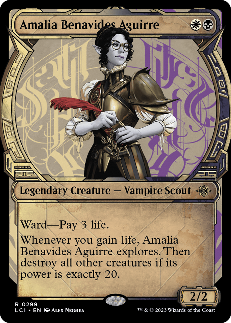 Amalia Benavides Aguirre (Showcase) [The Lost Caverns of Ixalan] | Red Claw Gaming