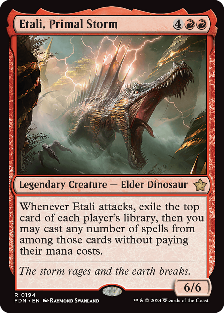 Etali, Primal Storm [Foundations] MTG Single Magic: The Gathering | Red Claw Gaming