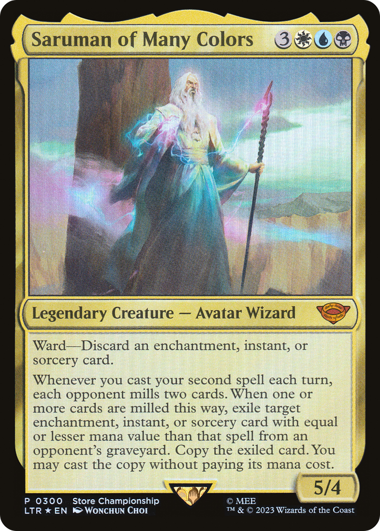 Saruman of Many Colors (Winner) [Store Championships 2023] MTG Single Magic: The Gathering    | Red Claw Gaming