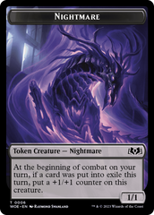 Nightmare // Food (0012) Double-Sided Token [Wilds of Eldraine Tokens] MTG Single Magic: The Gathering | Red Claw Gaming