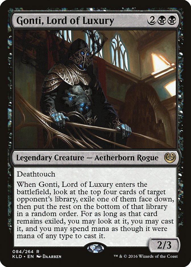 Gonti, Lord of Luxury [Kaladesh] MTG Single Magic: The Gathering | Red Claw Gaming