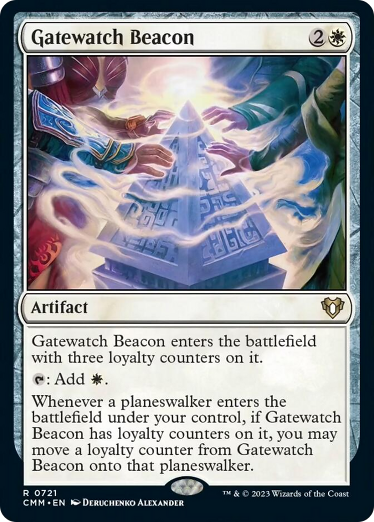 Gatewatch Beacon [Commander Masters] MTG Single Magic: The Gathering    | Red Claw Gaming