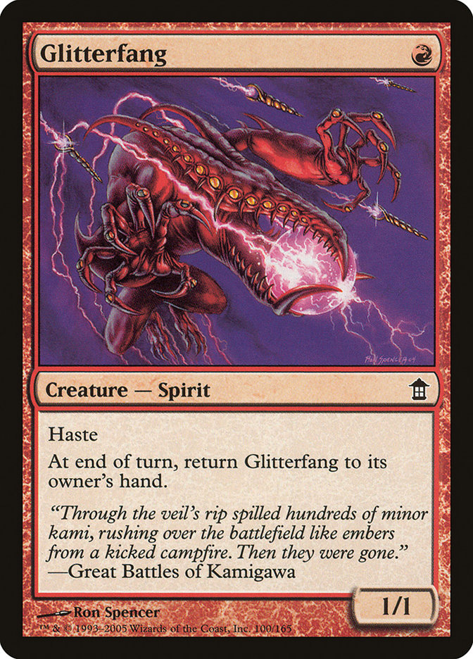 Glitterfang [Saviors of Kamigawa] MTG Single Magic: The Gathering    | Red Claw Gaming