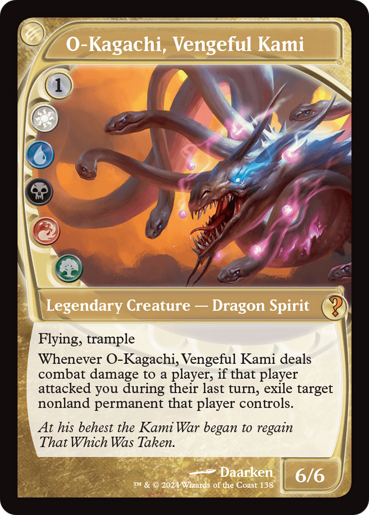 O-Kagachi, Vengeful Kami (Future Sight) [Mystery Booster 2] MTG Single Magic: The Gathering    | Red Claw Gaming