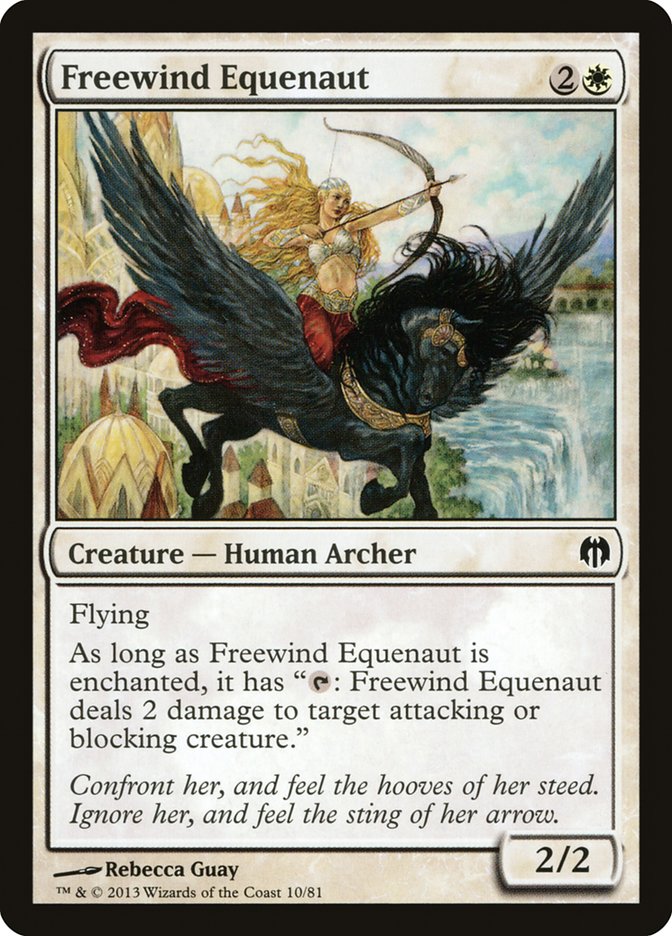 Freewind Equenaut [Duel Decks: Heroes vs. Monsters] MTG Single Magic: The Gathering    | Red Claw Gaming