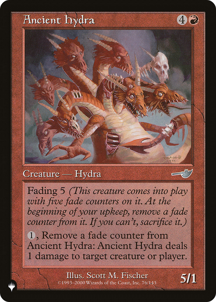 Ancient Hydra [The List Reprints] MTG Single Magic: The Gathering    | Red Claw Gaming