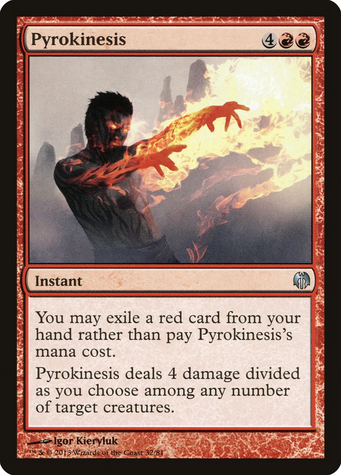 Pyrokinesis [Duel Decks: Heroes vs. Monsters] MTG Single Magic: The Gathering    | Red Claw Gaming