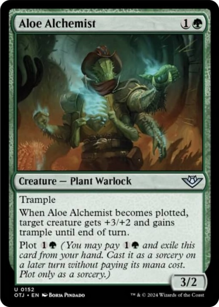 Aloe Alchemist [Outlaws of Thunder Junction] MTG Single Magic: The Gathering    | Red Claw Gaming