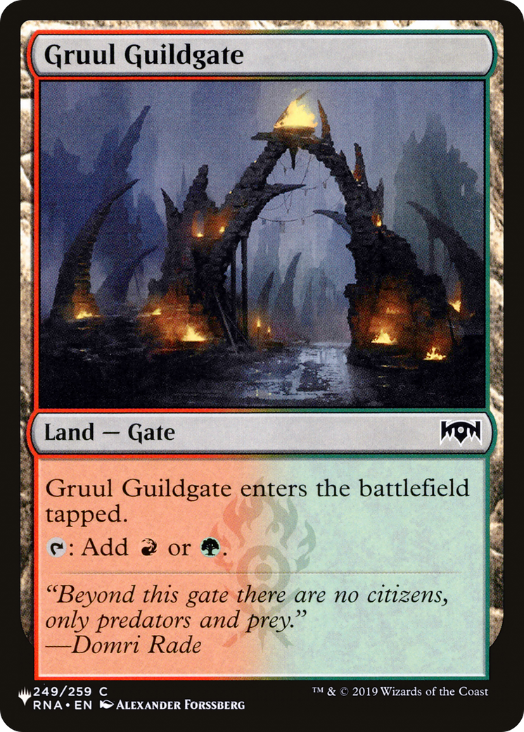 Gruul Guildgate [The List] MTG Single Magic: The Gathering | Red Claw Gaming