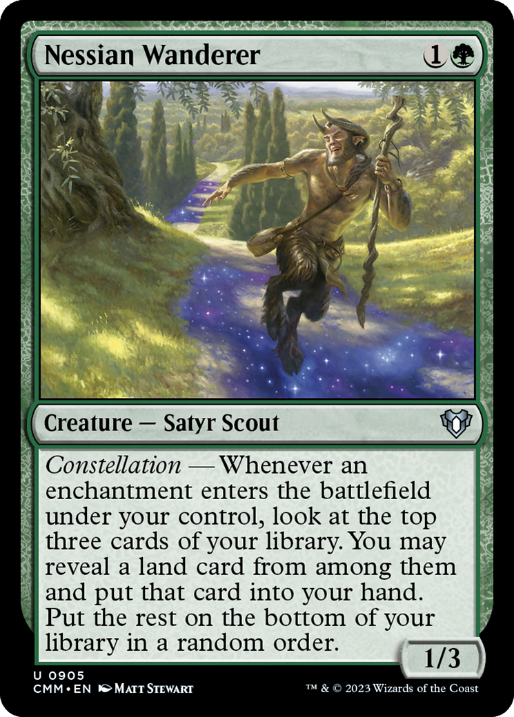 Nessian Wanderer [Commander Masters] MTG Single Magic: The Gathering | Red Claw Gaming