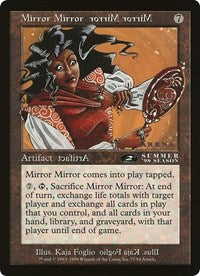 Mirror Mirror (Oversized) [Oversize Cards] MTG Single Magic: The Gathering    | Red Claw Gaming