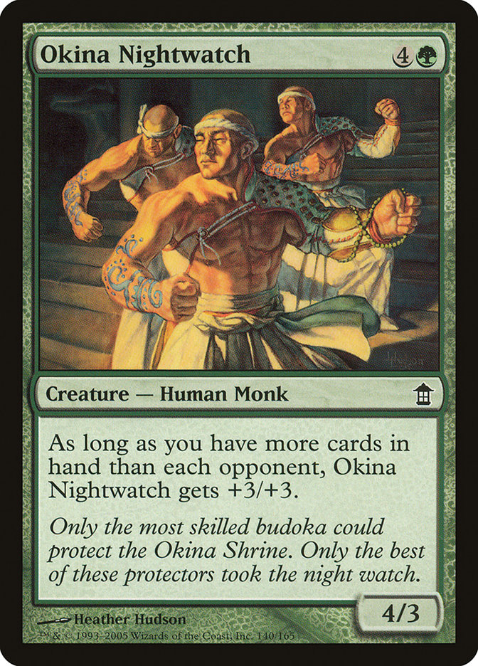 Okina Nightwatch [Saviors of Kamigawa] MTG Single Magic: The Gathering    | Red Claw Gaming