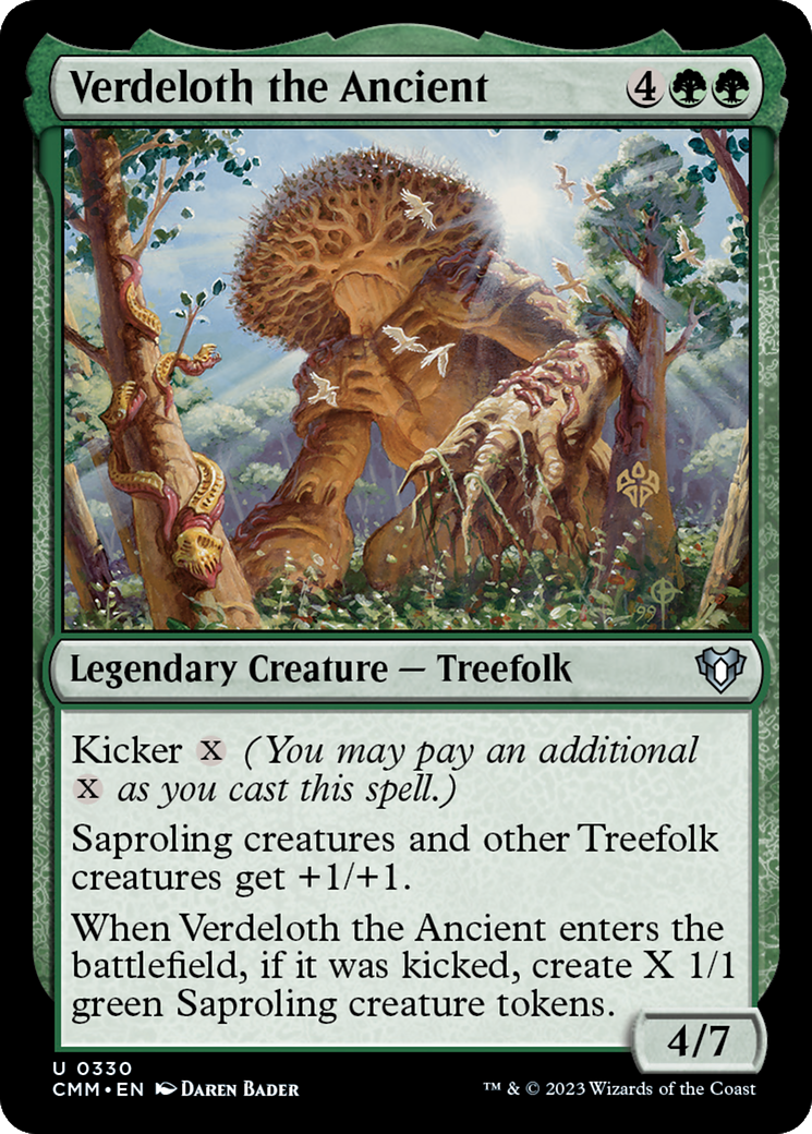 Verdeloth the Ancient [Commander Masters] MTG Single Magic: The Gathering    | Red Claw Gaming
