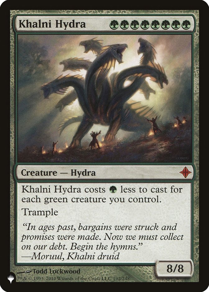 Khalni Hydra [The List] MTG Single Magic: The Gathering | Red Claw Gaming