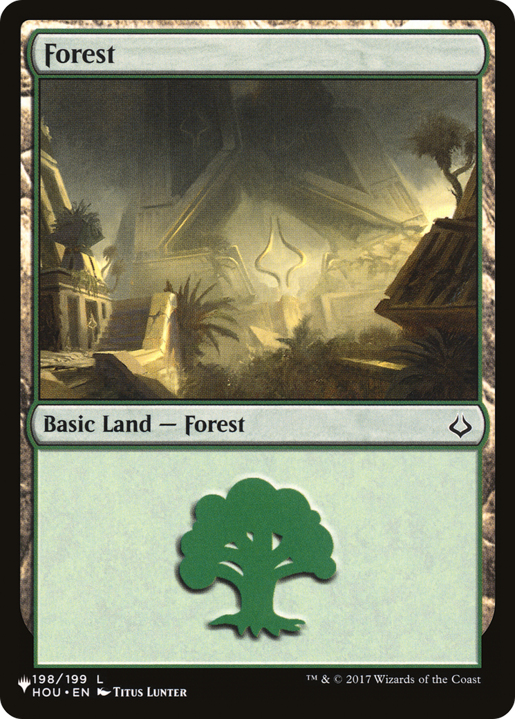 Forest (198) [Secret Lair: From Cute to Brute] MTG Single Magic: The Gathering    | Red Claw Gaming