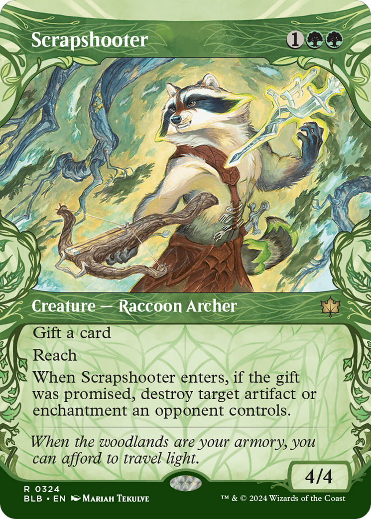 Scrapshooter (Showcase) [Bloomburrow] MTG Single Magic: The Gathering    | Red Claw Gaming