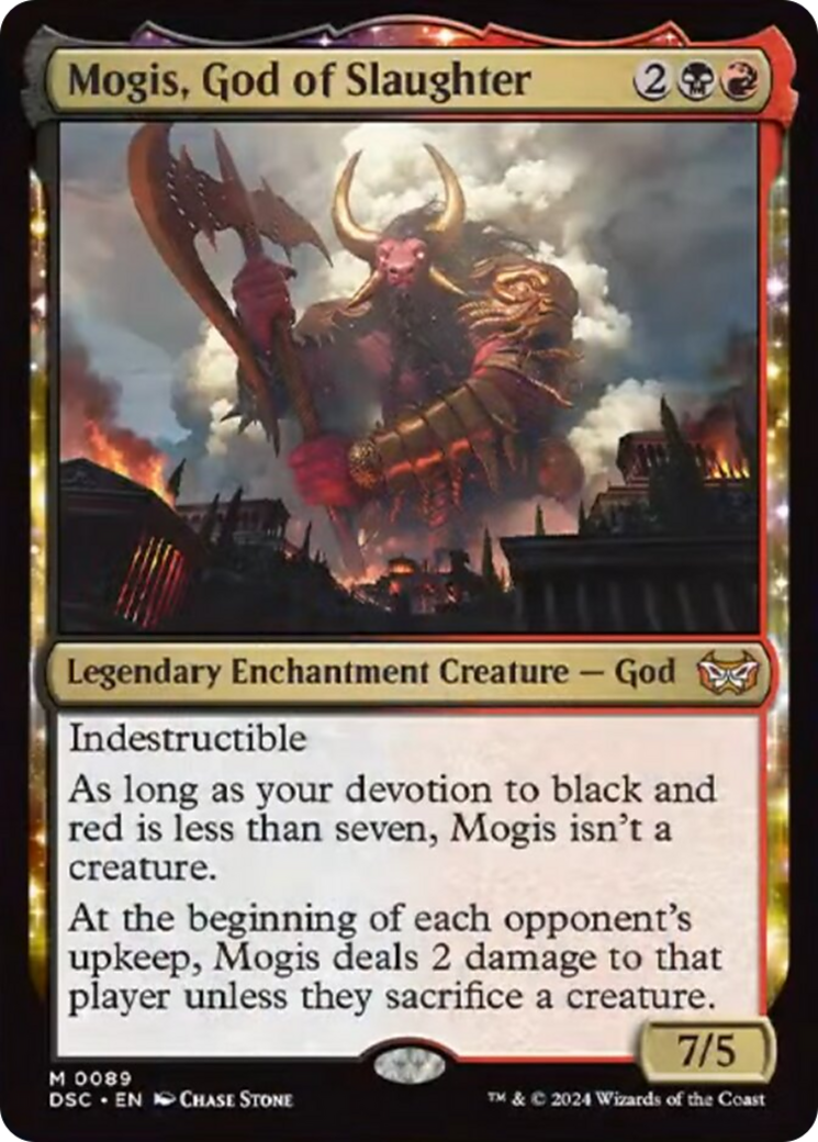 Mogis, God of Slaughter [Duskmourn: House of Horror Commander] MTG Single Magic: The Gathering    | Red Claw Gaming