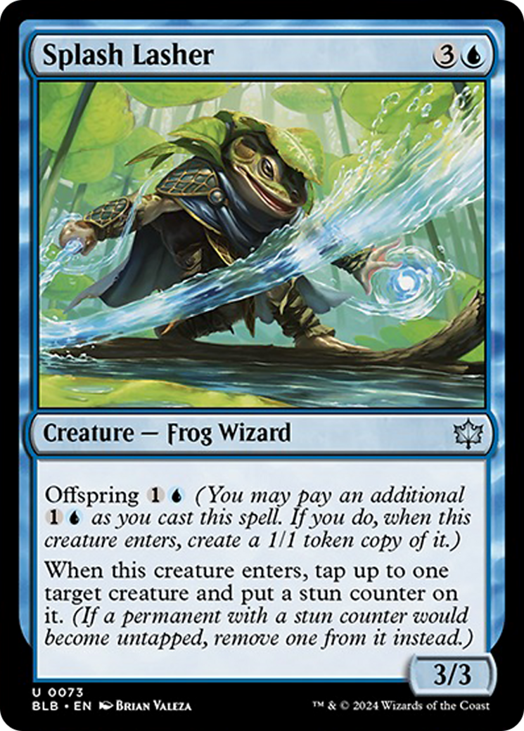 Splash Lasher [Bloomburrow] MTG Single Magic: The Gathering    | Red Claw Gaming