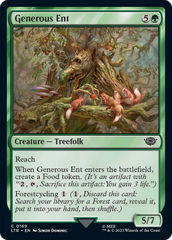 Generous Ent [The Lord of the Rings: Tales of Middle-Earth] MTG Single Magic: The Gathering    | Red Claw Gaming