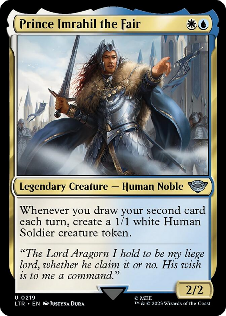 Prince Imrahil the Fair [The Lord of the Rings: Tales of Middle-Earth] MTG Single Magic: The Gathering | Red Claw Gaming