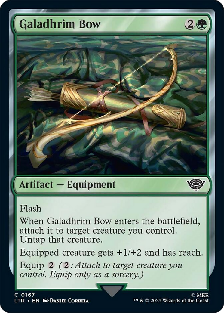 Galadhrim Bow [The Lord of the Rings: Tales of Middle-Earth] MTG Single Magic: The Gathering | Red Claw Gaming