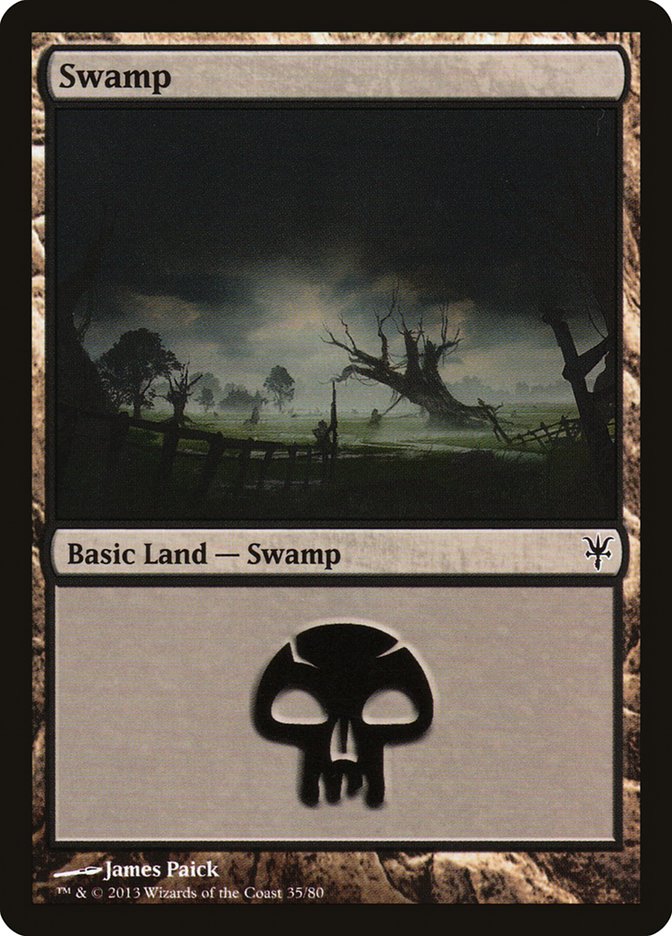 Swamp (35) [Duel Decks: Sorin vs. Tibalt] MTG Single Magic: The Gathering    | Red Claw Gaming