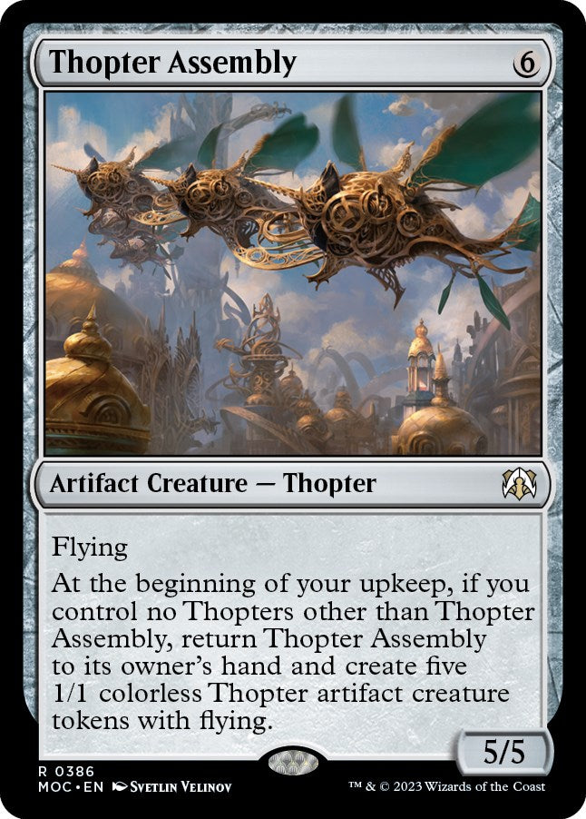 Thopter Assembly [March of the Machine Commander] MTG Single Magic: The Gathering | Red Claw Gaming