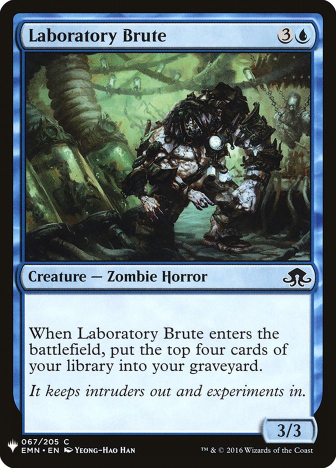 Laboratory Brute [Mystery Booster] MTG Single Magic: The Gathering | Red Claw Gaming